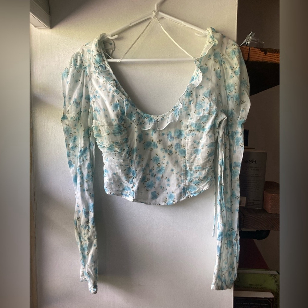 Free People Another Life Printed Top - Picture 3 of 6